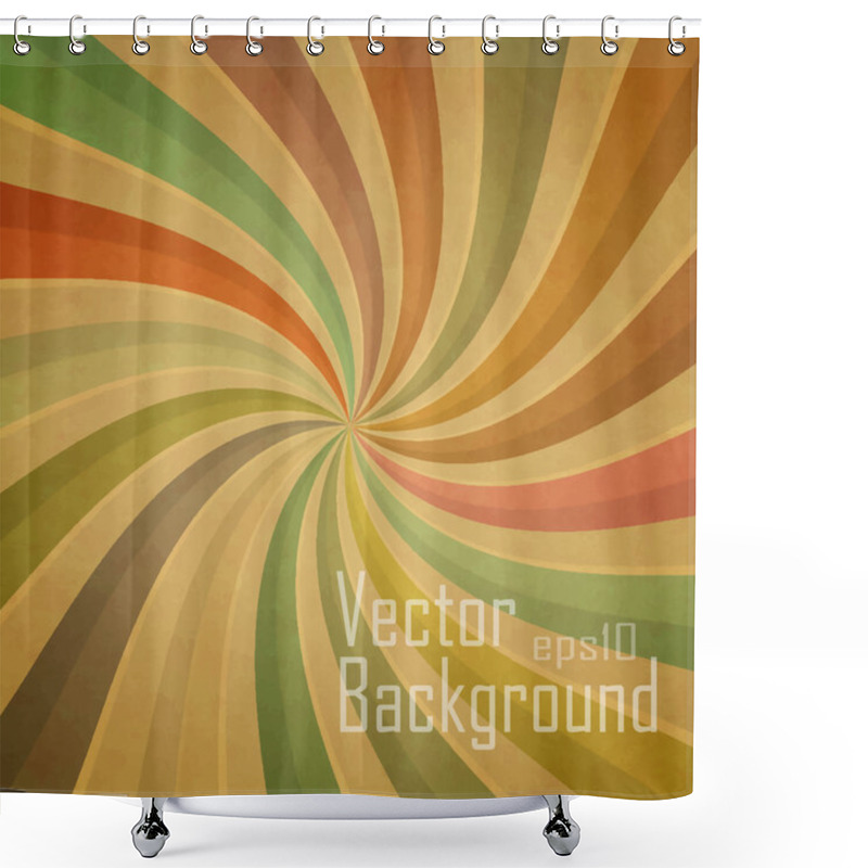 Personality  Abstract Background Shower Curtains