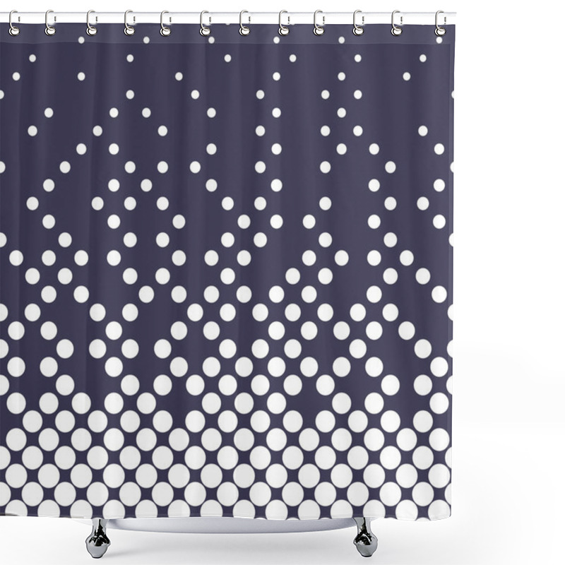 Personality  Minimal Geometric Pattern Shower Curtains