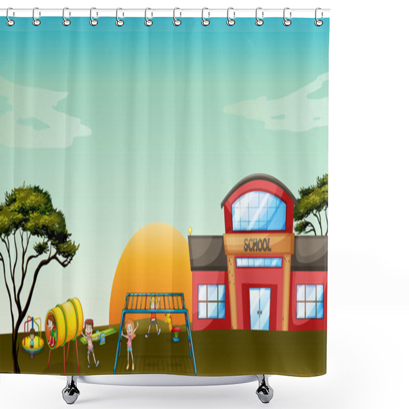 Personality  Kids Shower Curtains