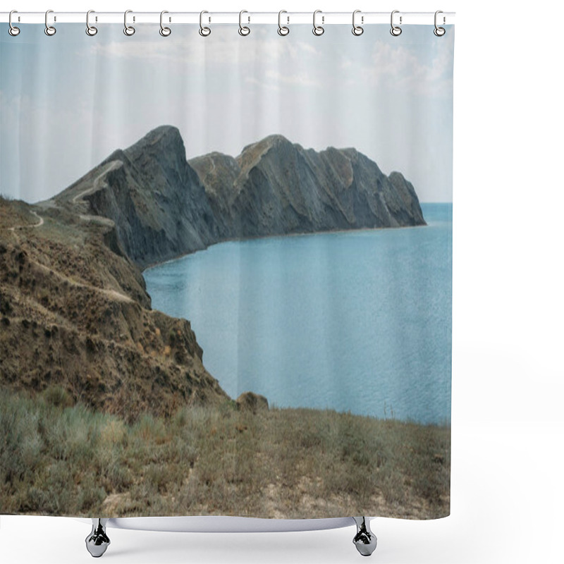 Personality  Mountains Ridge Shower Curtains