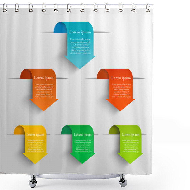 Personality  Arrow Design Concept Shower Curtains