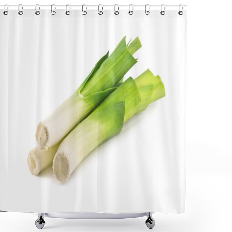 Personality  Leek Shower Curtains