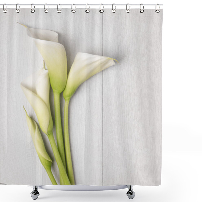 Personality  Elegant Spring Flower, Calla Lily Shower Curtains