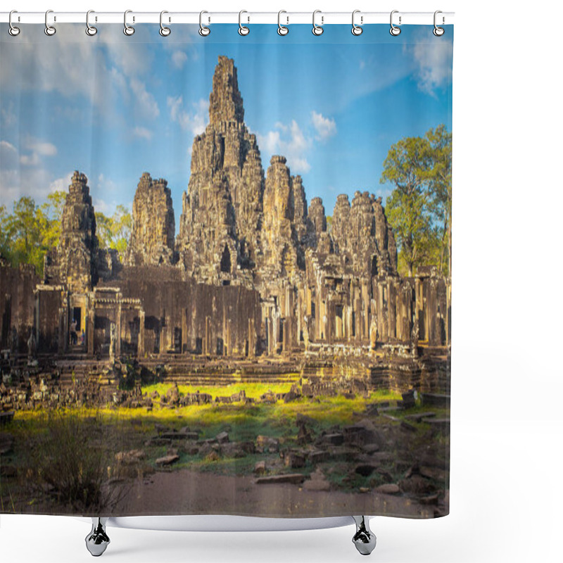 Personality  Angkor Wat Temple - Cambodia. Ancient Architecture Shower Curtains