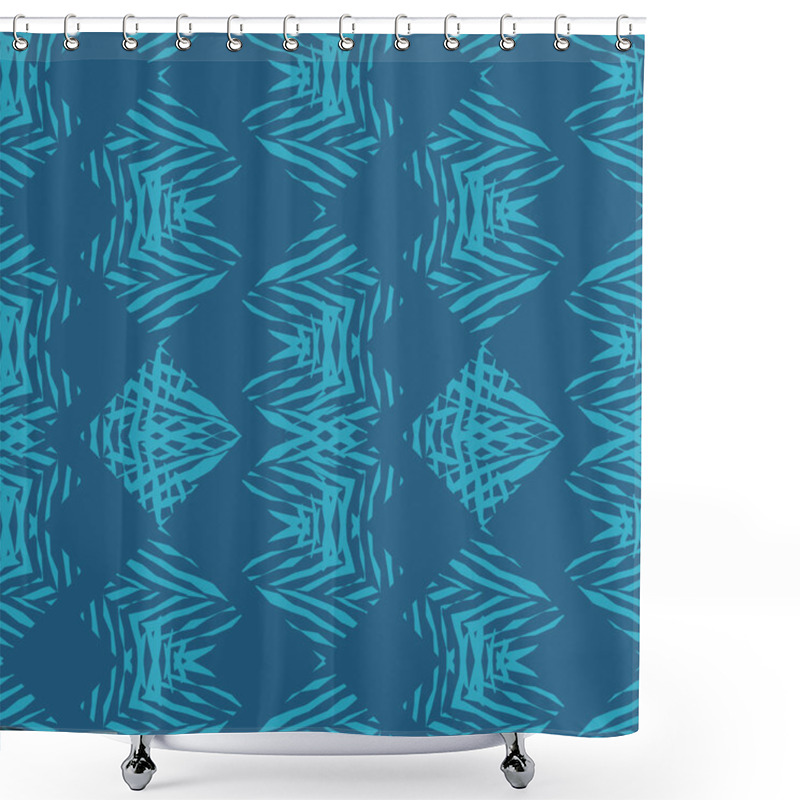 Personality  Ethnic Boho Seamless Pattern. Traditional Ornament. Tribal Pattern. Folk Motif. Can Be Used For Wallpaper, Textile, Invitation Card, Wrapping, Web Page Background. Shower Curtains