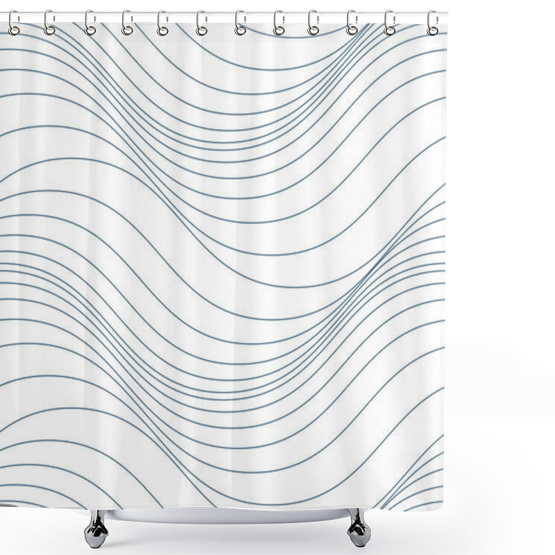 Personality  Ornamental Continuous Background  Shower Curtains