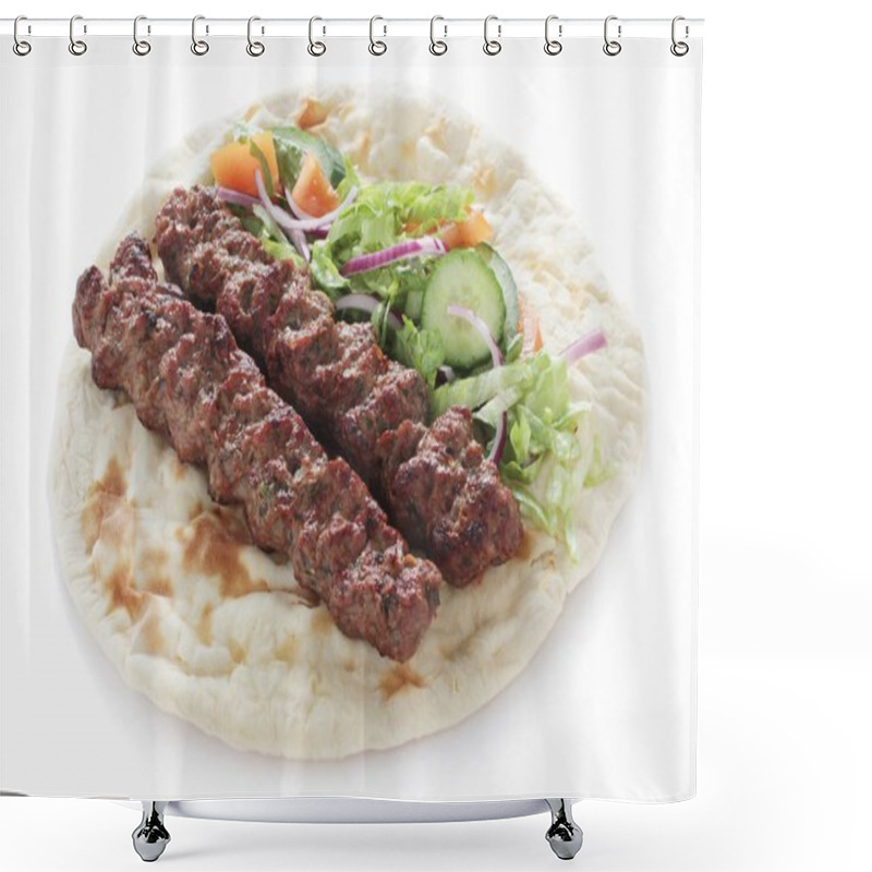 Personality  Shish Kofta Tikka Bread Wrap Shower Curtains