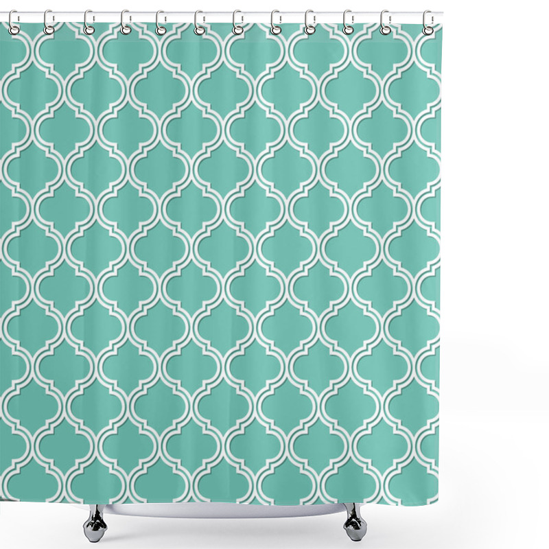 Personality  Seamless Moroccan Pattern Shower Curtains