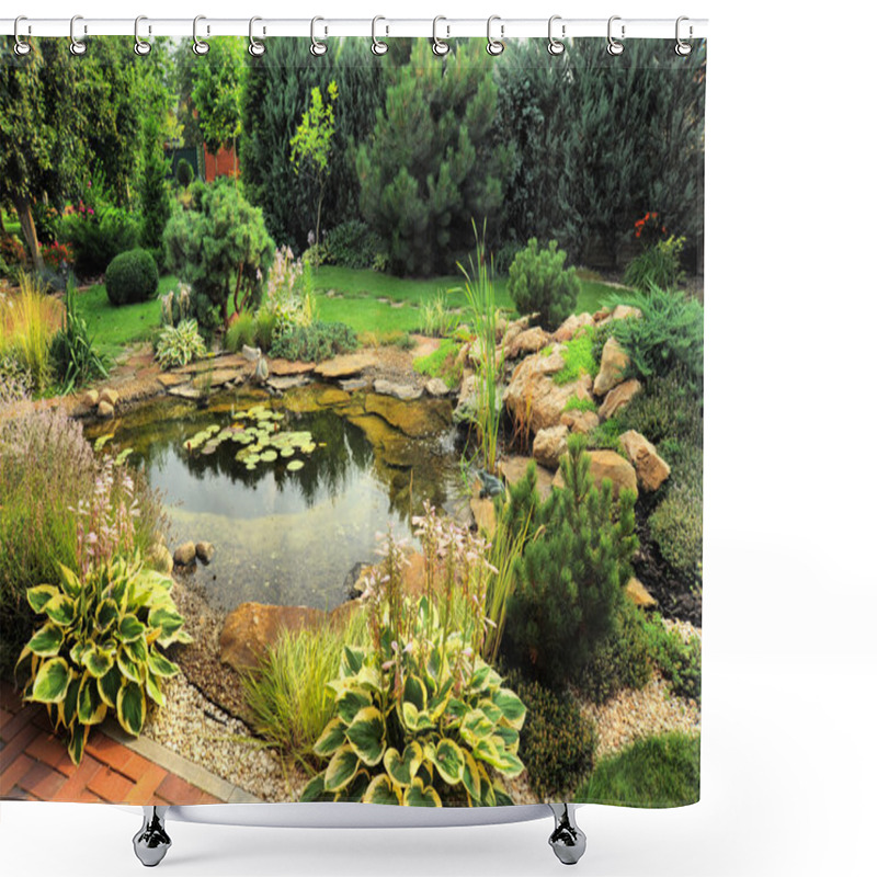 Personality  Landscape Design Shower Curtains