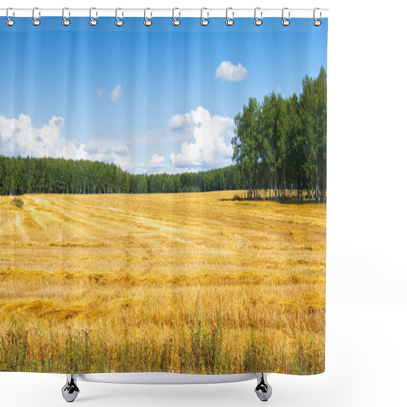 Personality  Farmers Field Shower Curtains