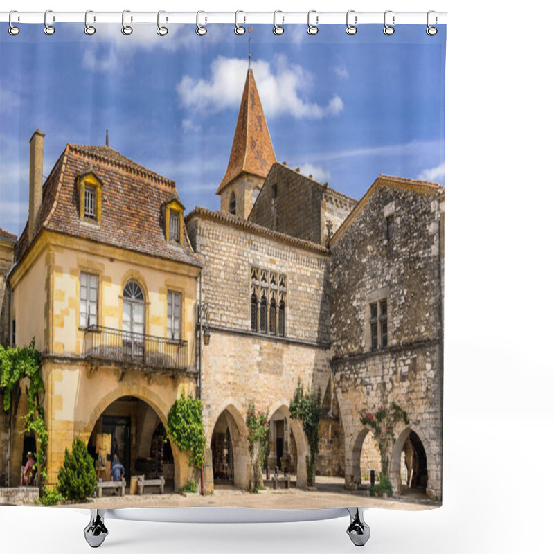 Personality  Monpazier In The Dordogne Shower Curtains