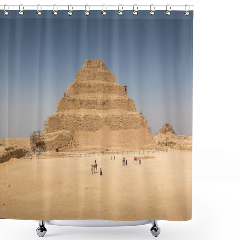 Personality  Step Pyramid Of Djoser In Saqqara, , Egypt Shower Curtains