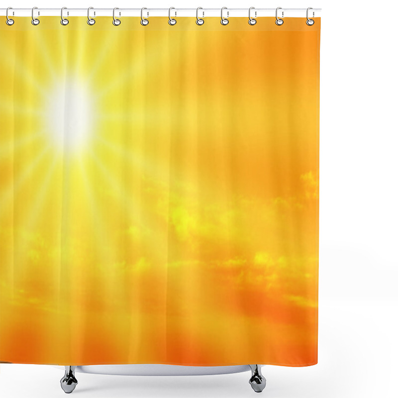 Personality  Sunbeam Shower Curtains