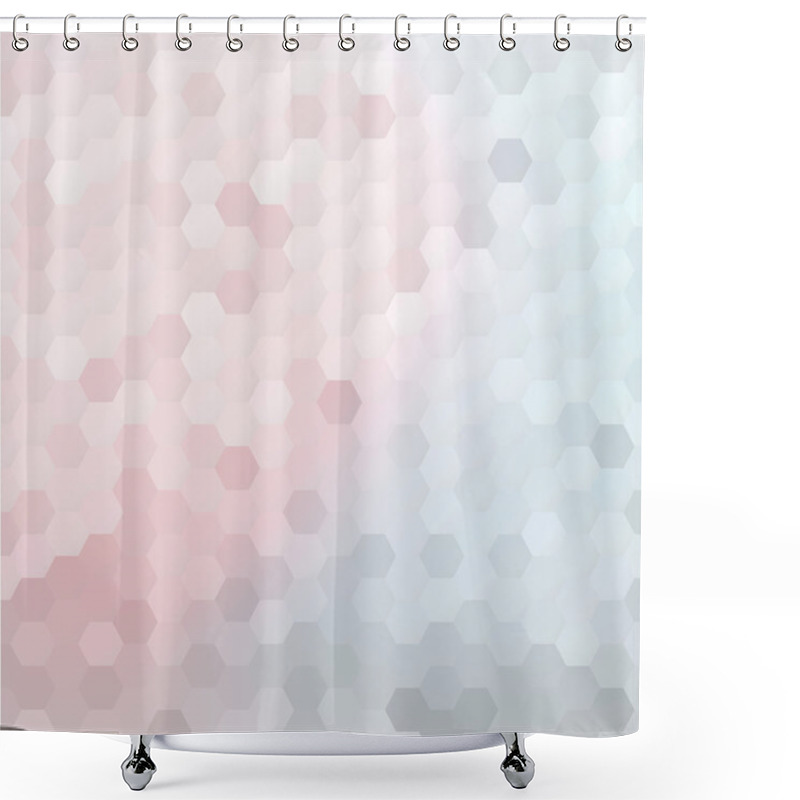 Personality  Geometric Background. Shower Curtains