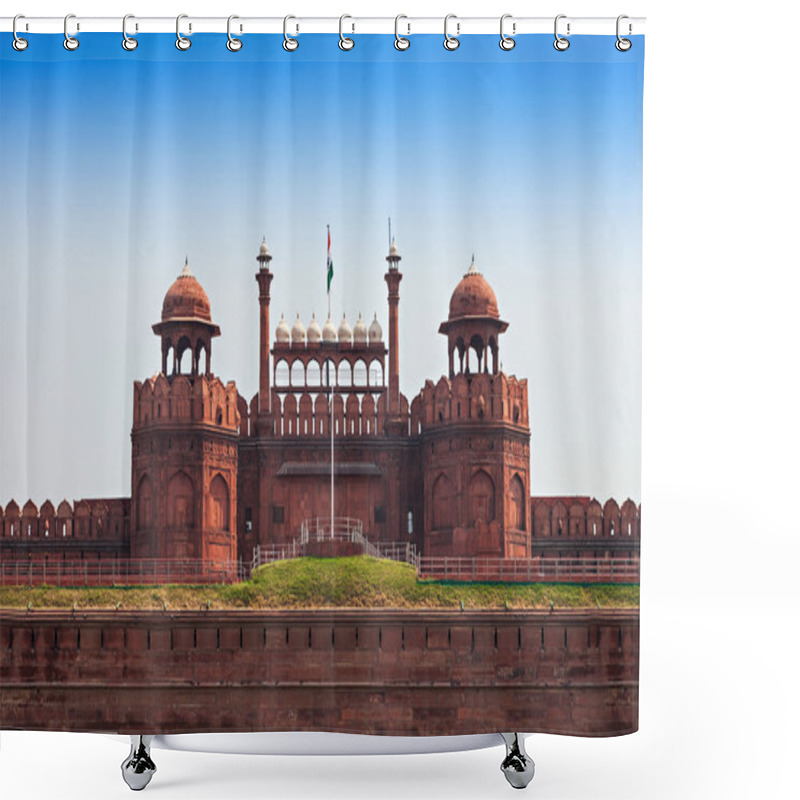 Personality  Red Fort Shower Curtains