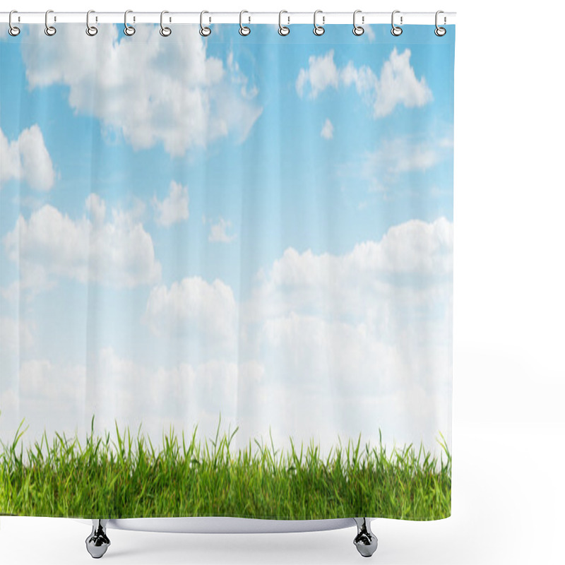 Personality  Green Grass Shower Curtains