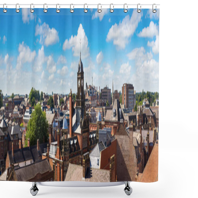 Personality  Panoramic View Of York, England Shower Curtains