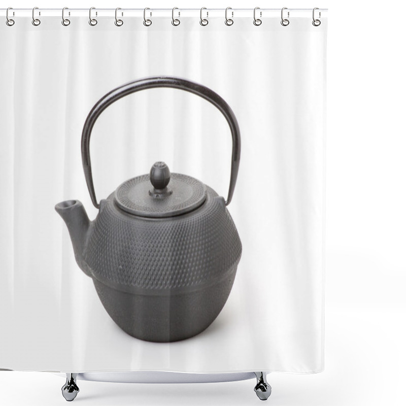 Personality  Chinese Traditional Teapot, Isolated Shower Curtains