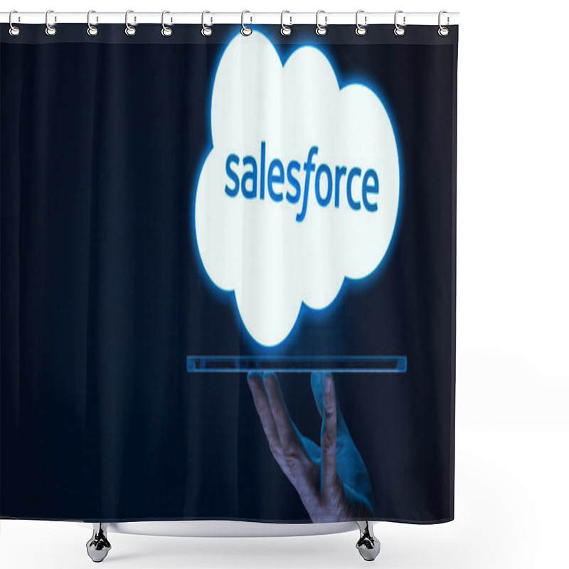 Personality  Salesforce Is A Leading Cloud-based Customer Relationship Management (CRM) Platform That Enables Businesses To Connect With Their Customers, Streamline Processes, And Drive Growth Shower Curtains