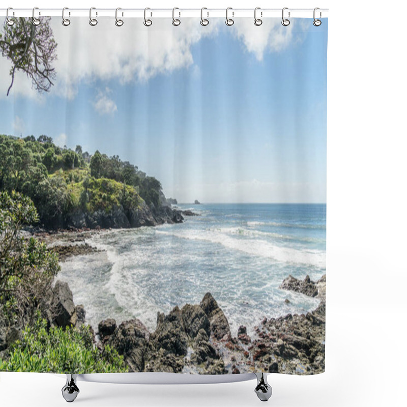 Personality  Leigh Beach Shower Curtains