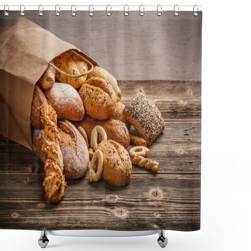 Personality  Baked Goods Shower Curtains