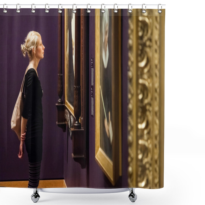 Personality  Montreal Fine Arts Museum Room Shower Curtains