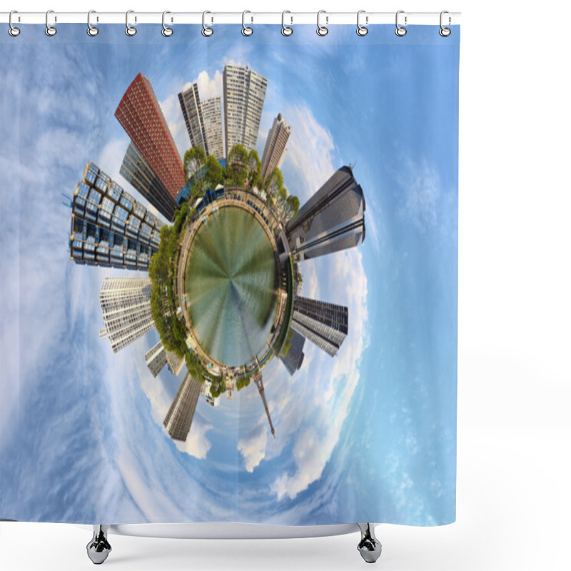 Personality  Urbanization Of The Planet Shower Curtains