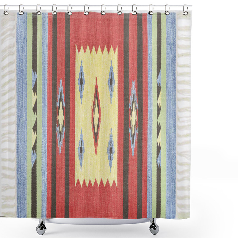 Personality  Kilim Hand Made Carpet And Rugs With High Resolution Shower Curtains