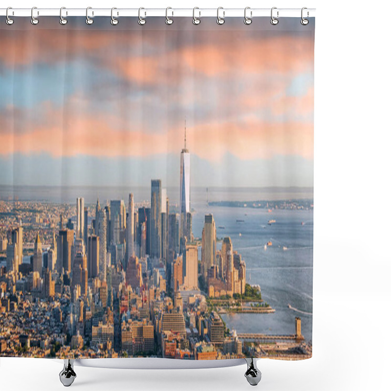 Personality  The Skyline Of New York City, United States Shower Curtains