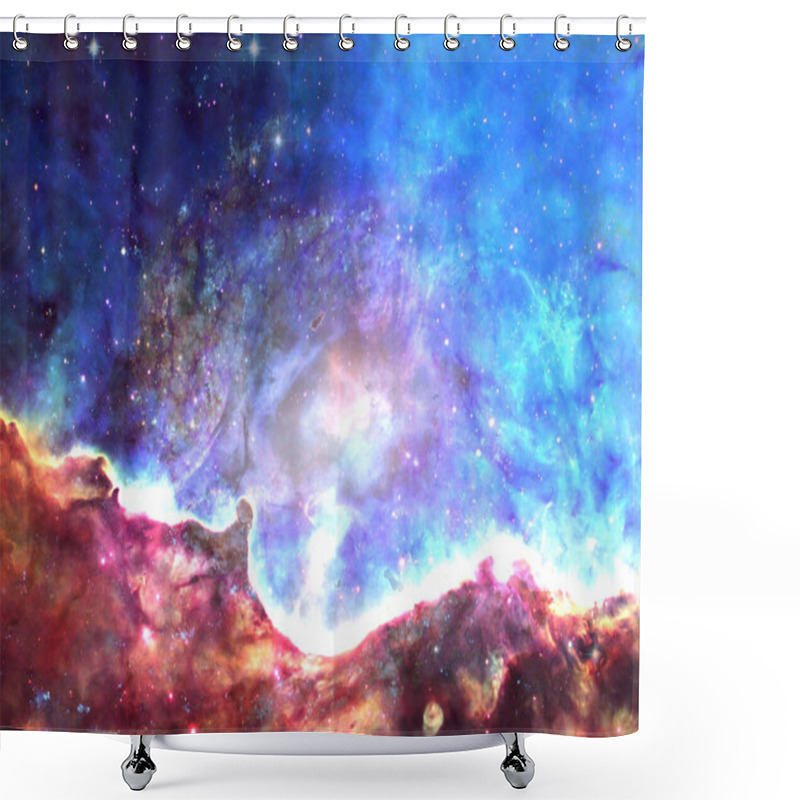 Personality  Stardust In Deep Space. Star Forming Region. Science Fiction Wallpaper. Elements Of This Image Were Furnished By NASA. Shower Curtains