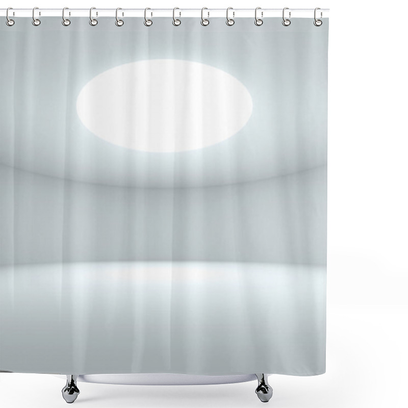 Personality  Empty Space Shower Curtains