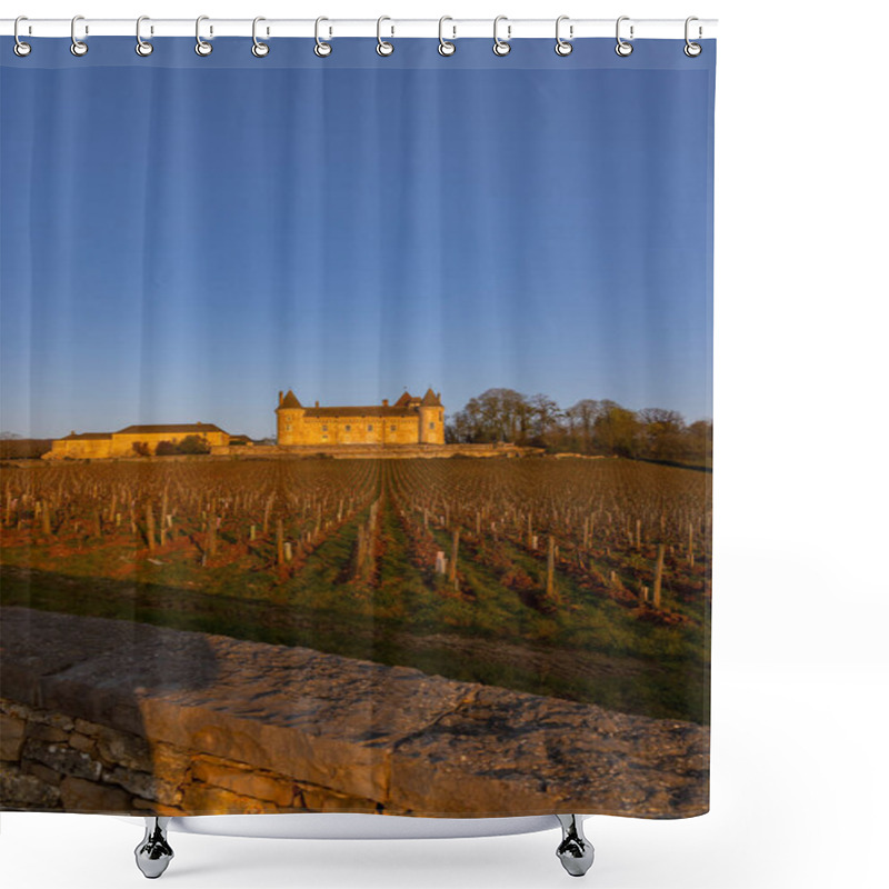 Personality  Chateau De Rully Castle, Saone-et-Loire Departement, Burgundy, France Shower Curtains