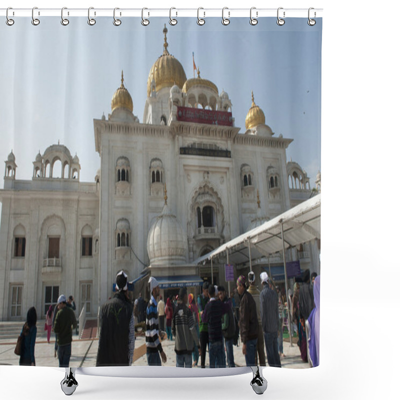 Personality  Sikh Temple Shower Curtains