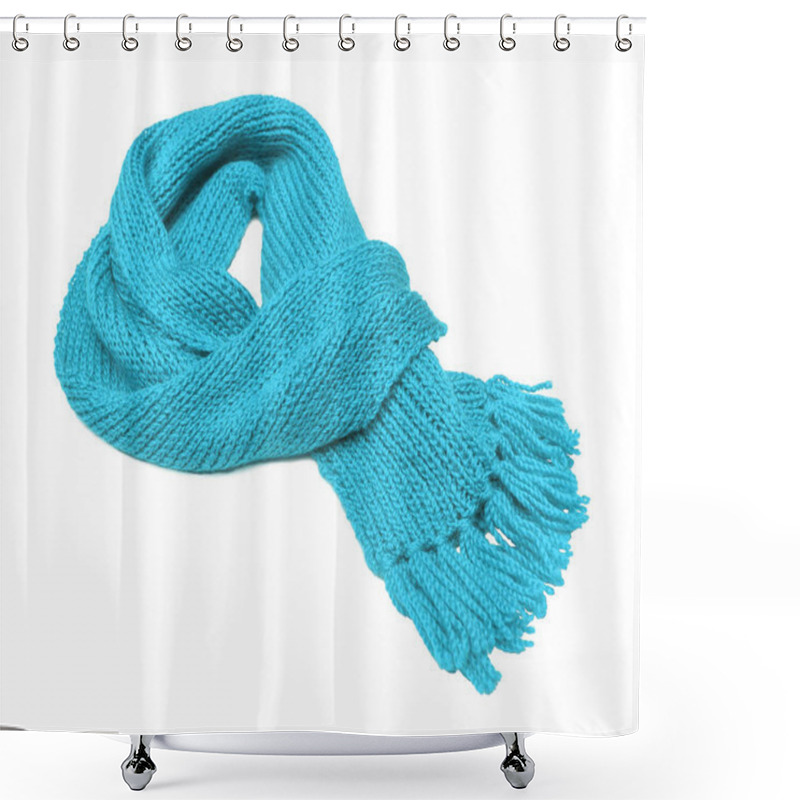 Personality  Warm Winter Scarf. Shower Curtains