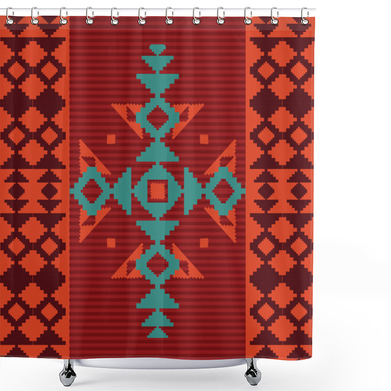 Personality  Ethnic Ornament Shower Curtains