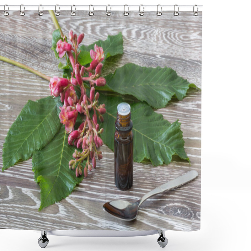 Personality  Red Chestnut Bach Flower Remedies Shower Curtains