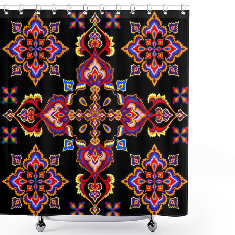 Personality  East Ornament Shower Curtains