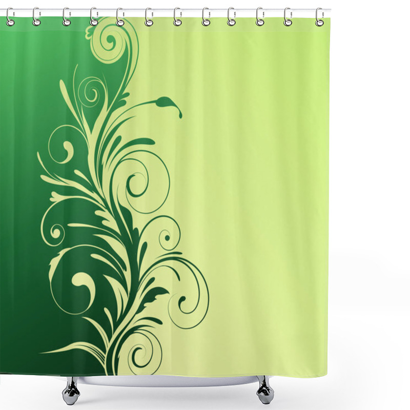 Personality  Floral Decorative Background Shower Curtains