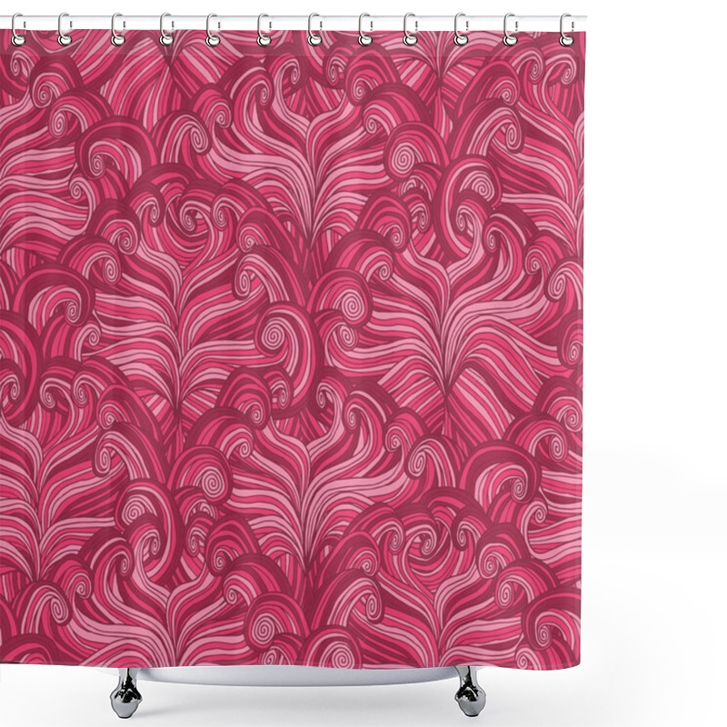 Personality  Baroque Seamless Pattern Shower Curtains