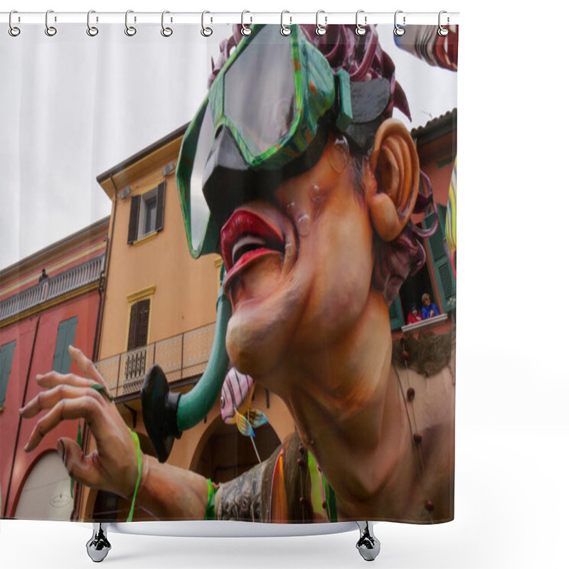 Personality  Captured With High Quality Photo, The Beauty And Excitement Of Carnival In Cento Will Come To Life, Offering Viewers A Breathtaking Experience They Wont Soon Forget Shower Curtains