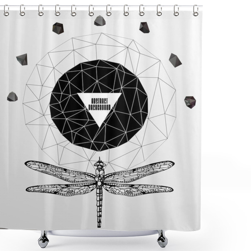 Personality  Abstract  Gothic Shower Curtains