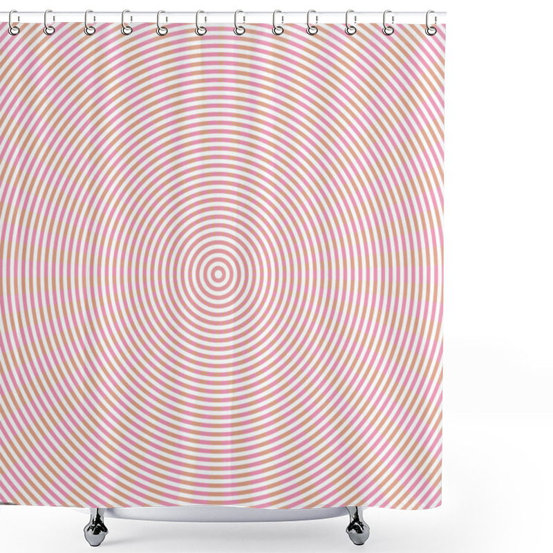 Personality  Purple Pink Background Design Element, Stripes, Circles Or Lines Shower Curtains