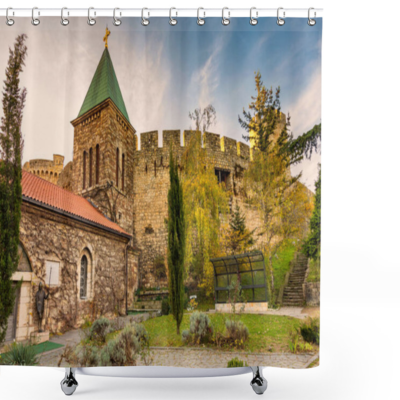 Personality  Little Rose Church (Ruzica Church), Serbian Orthodox Church In The Belgrade Fortress, In Belgrade, Capital Of Serbia Shower Curtains