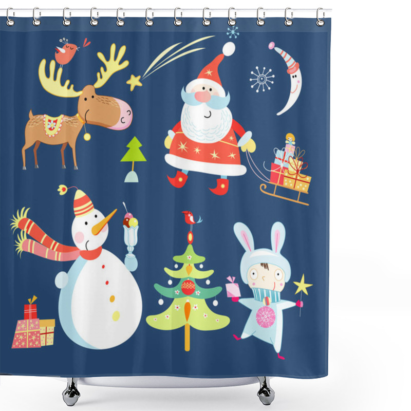 Personality  New Characters Shower Curtains