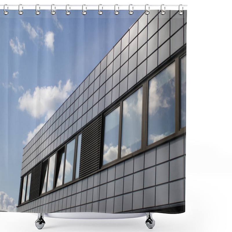 Personality  Office Building Perspective Shower Curtains