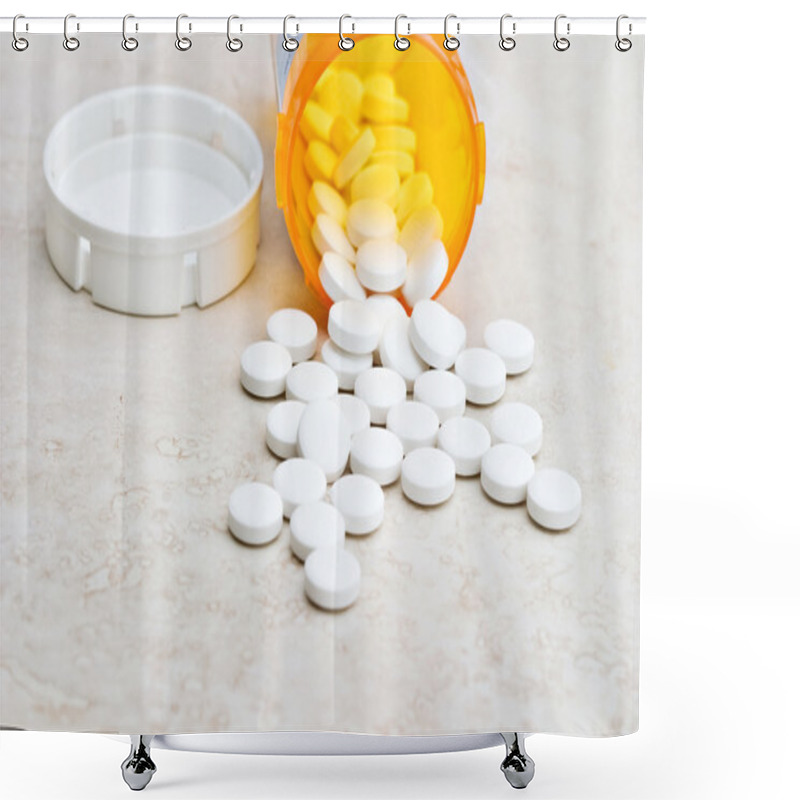 Personality  Pain Pills Shower Curtains