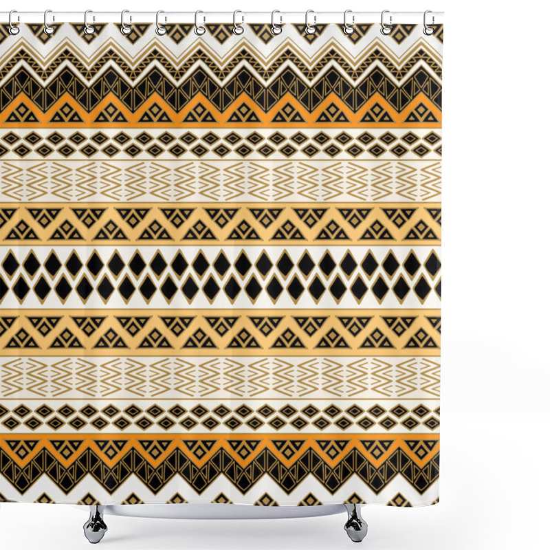 Personality  Seamless Aztec Pattern Shower Curtains