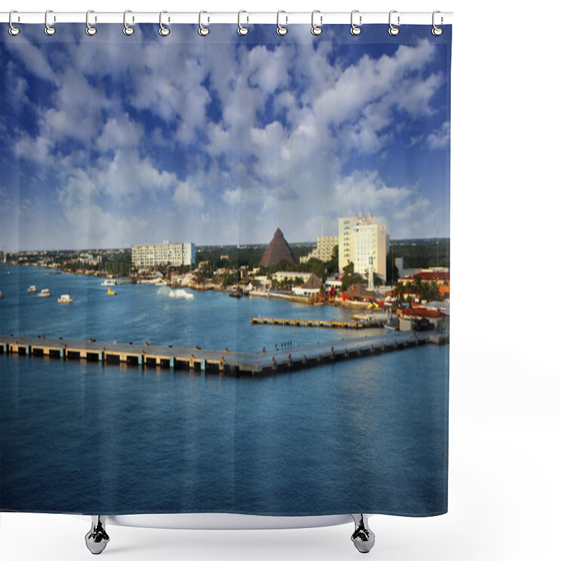 Personality  Cozumel Mexico Shower Curtains