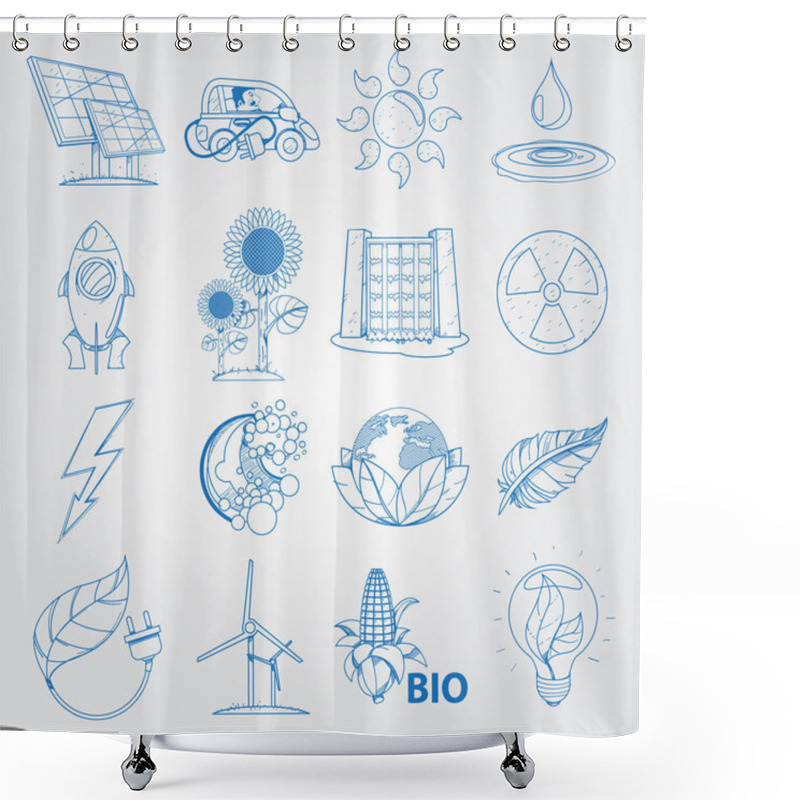 Personality  Alternative Sources Of Power And Eco  Shower Curtains