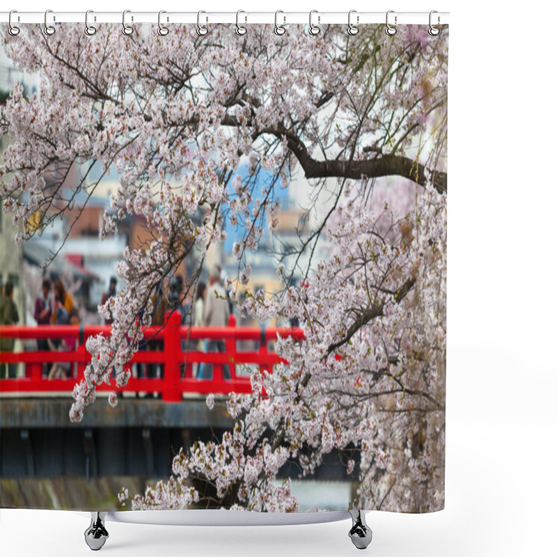 Personality  Sakura Season Trip Shower Curtains